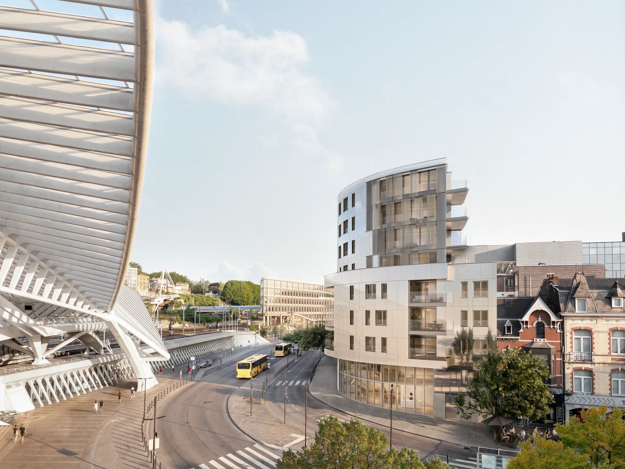 Le quartier des Guillemins